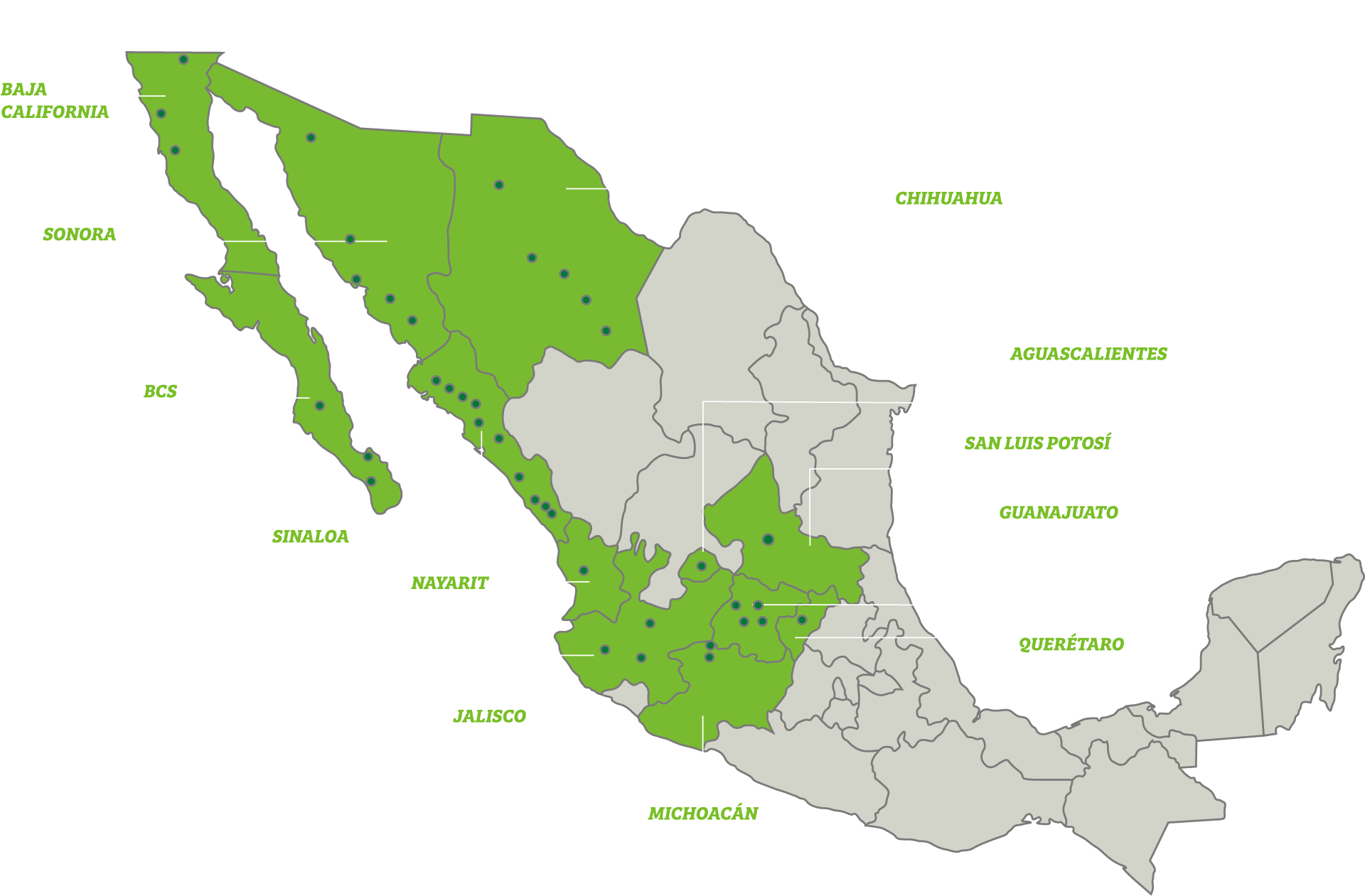 Encuentra tu sucursal más cercana