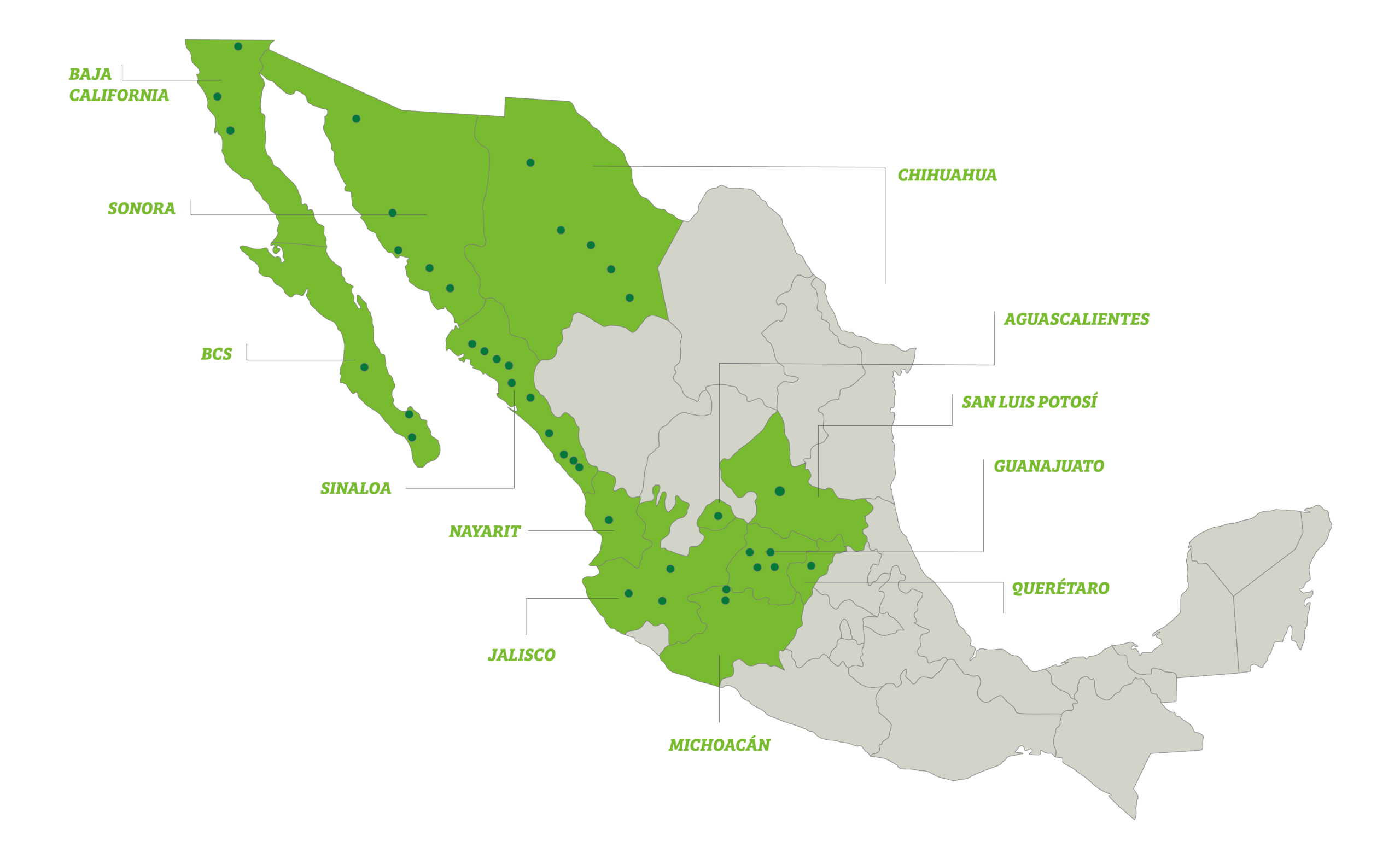 Encuentra tu sucursal más cercana